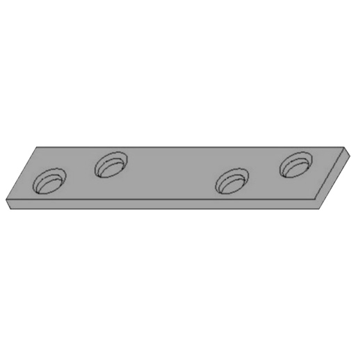 [60965] MENDING PLATE 2 ZINC P. #60965