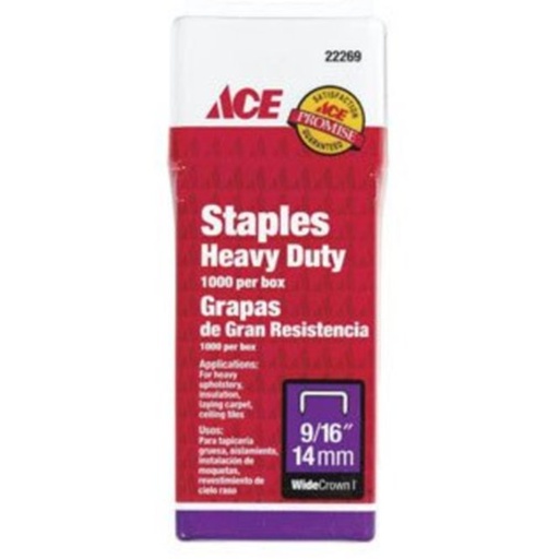 [22269] STAPLE 9/16" HD 1000ACE