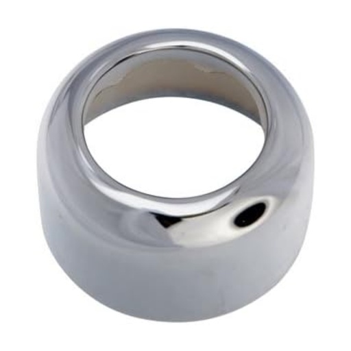 [22911-215] ROSETTE SOLID BR,CHR.  LAQ. 16