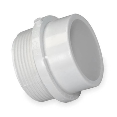 [2352754] PVC WASTE & O/FLOW ADAPTER 1 1/2