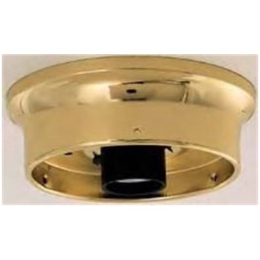 [S70431] SATCO 4" WHITE FINISH HOLDR UL