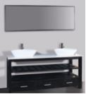 [PY1720] CONJ. PVC MUEB.ESPJ/LAV DBL WH