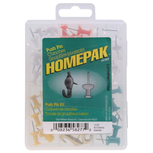 [41824] PUSH PIN KIT  ASSTD.  1.5OZ
