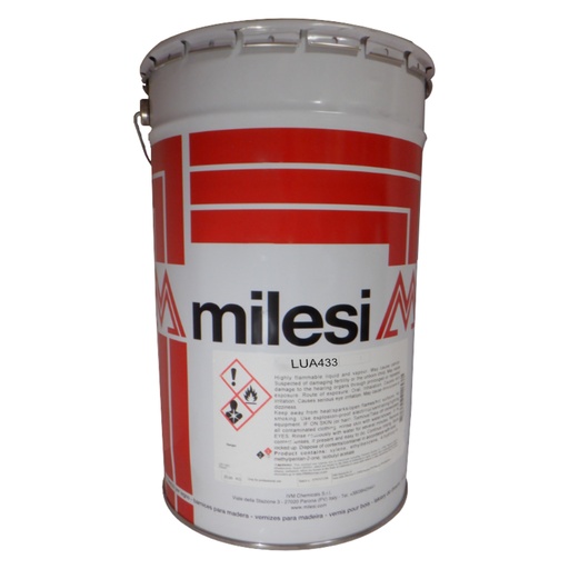 [LUA43325] MILESI PU ACRYLIC CLEAR 20S 25L.