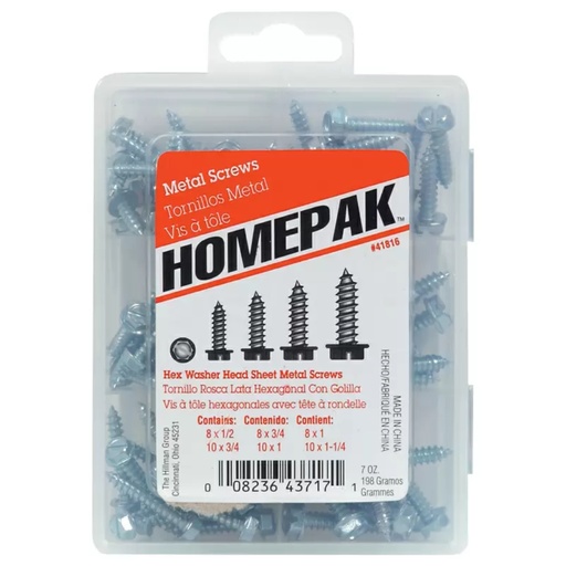 [41816] SET TORNILLOS HEX   ASSTD.