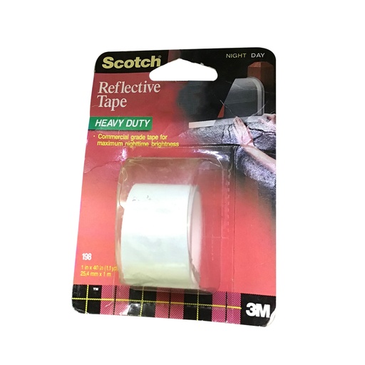 [577669] REFLECTIVE TAPE WHT 1X40YDS