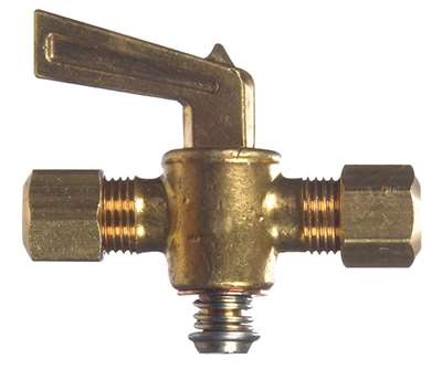 [46949] PLUG VALVE 1/4X1/4" BRS