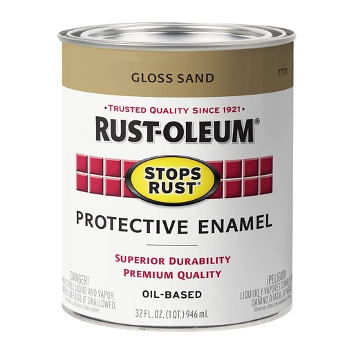 [420007540] R/O GLOSS SAND ENAMEL P/T 1/2 PT