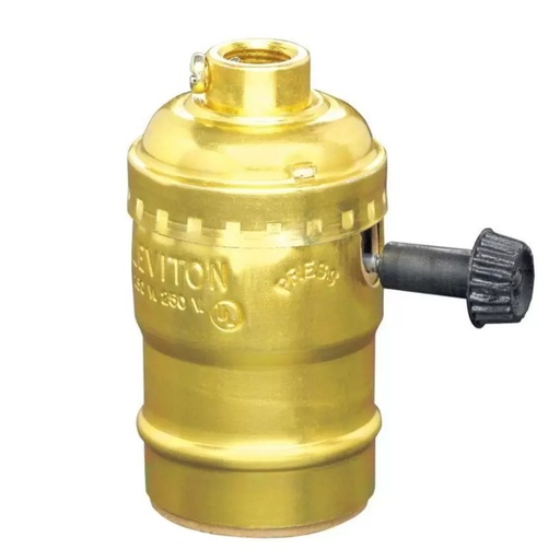 [502520] TURN KNOB LAMP SOCKET.