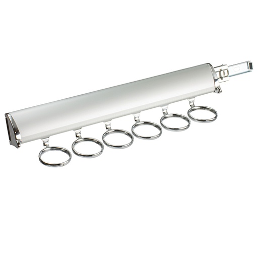 [80767523] HAFELE RACK 6HOOK 13 7/8 BLACK