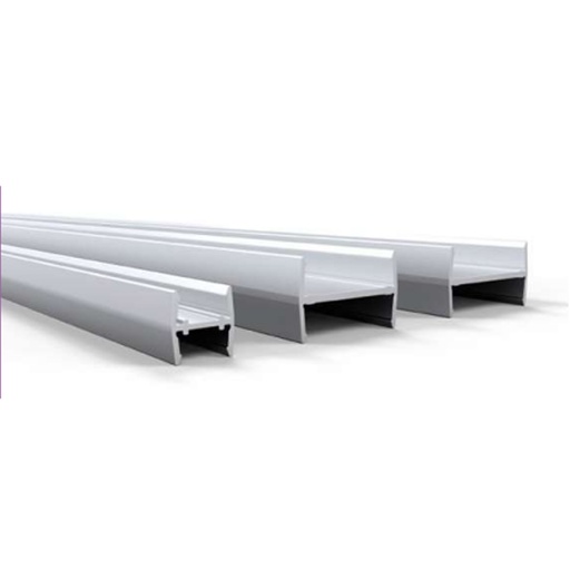 [HU18] JUNTA ALUM."H" PANEL 18MM 9.84