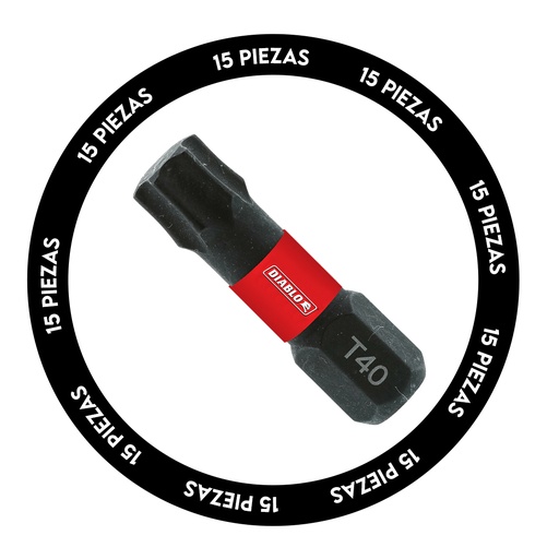 [DT152P15] DB INSERT BIT T15 2 15PK TICT
