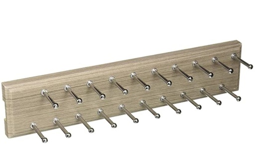 [RA1200CG] EASY TRACK TIE RACK GREY FINISH