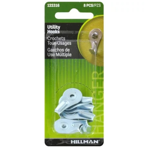 [122316] UTILITY HOOKS PK8