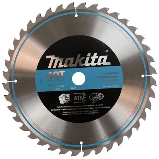 [A93706] MAKITA MITER SAW BLADE 12"X40T