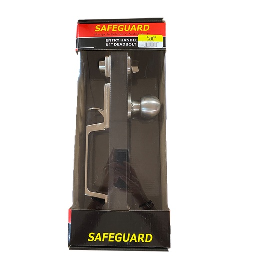 [380020255] DEADBOLT EURO 8181-SN SINGLE