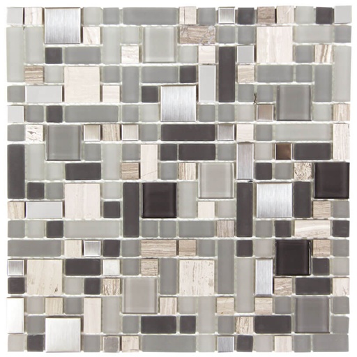 [371000514] PANO MOS. AKUA T.FP SILVER 12X12