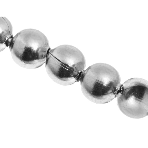 [5107727] CHAIN BALL #10 NICKEL