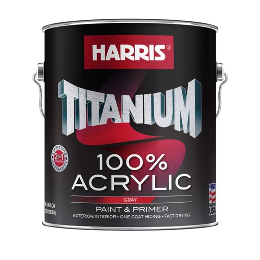 [420000404] HARRIS TITANIUM FLAT D/BASE GL
