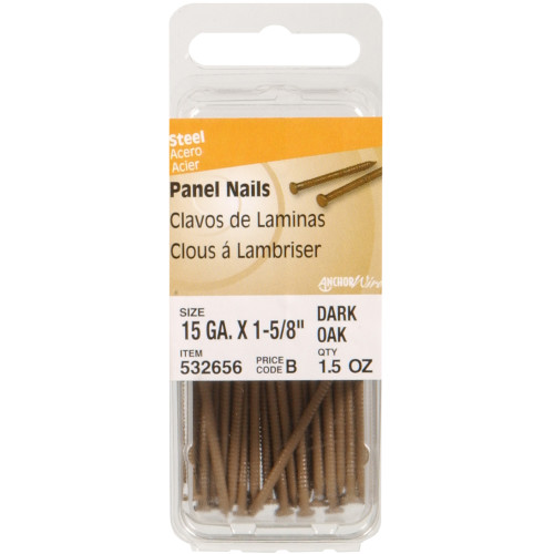 [532656] PANEL NAILS 15GA X 1-5/8 D/OAK