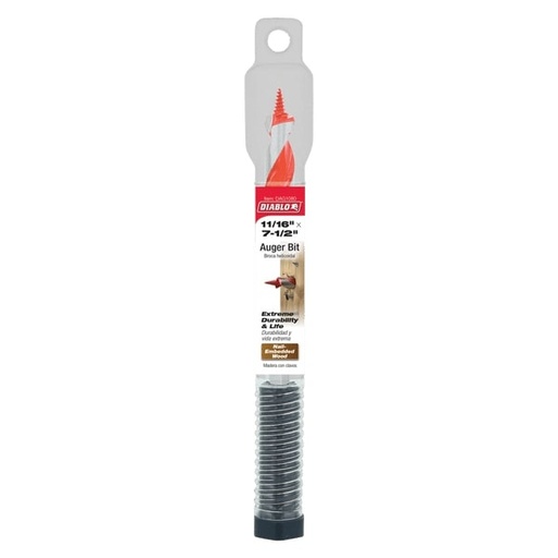 [DAG1080] DIABLO AUGER BIT 11/16 X 7-1/2