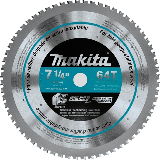 [A-95875] MAKITA DISCO 64T 7-1/4