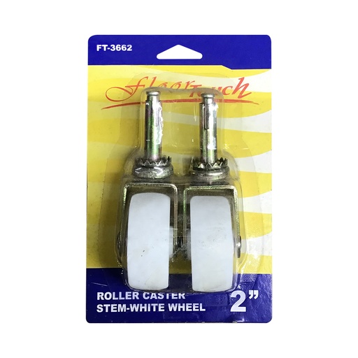 [FT3662] ROLER CASTER 2"" WHT