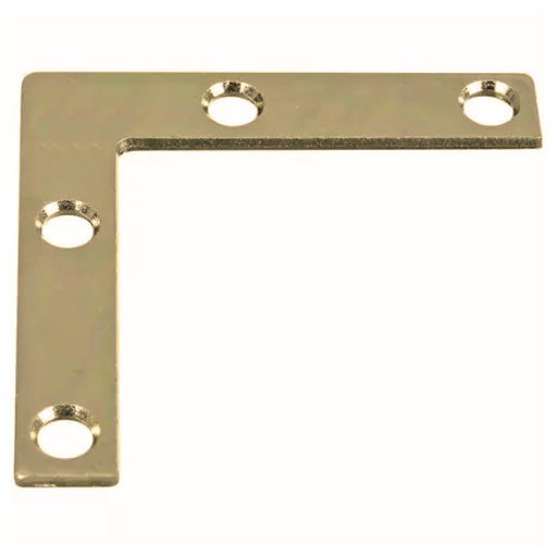[60986] FLAT CORNER IRON 2 ZP #60986