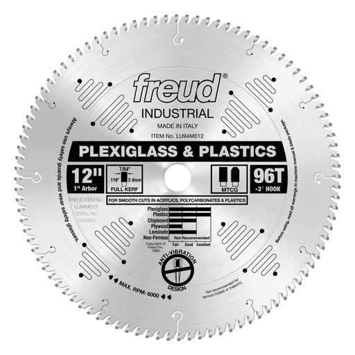 [LU94M012] FREUD DISCO 12X96X1""TCG PLEX