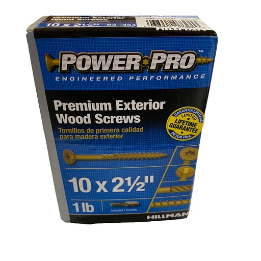 [48601] 1LB PP EXTERIOR 10X2 1/2