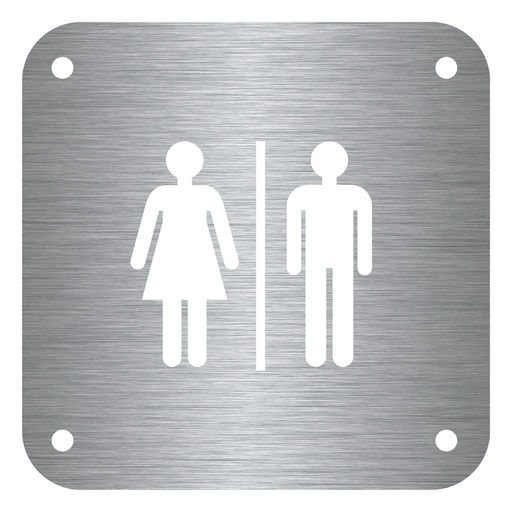 [IN26403P] JNF PLACA  MAN/WOM S/S AISI304