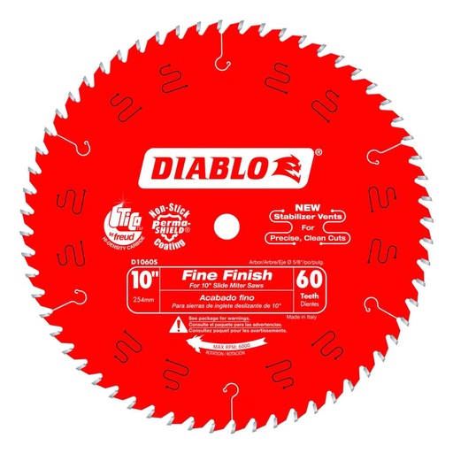 [D1060S] DIABLO DISCO 10" X 60 X 5/8