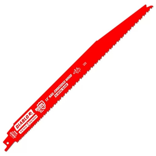 [DS1212BW5] DIABLO HOJA C/MAD,  12" PK5