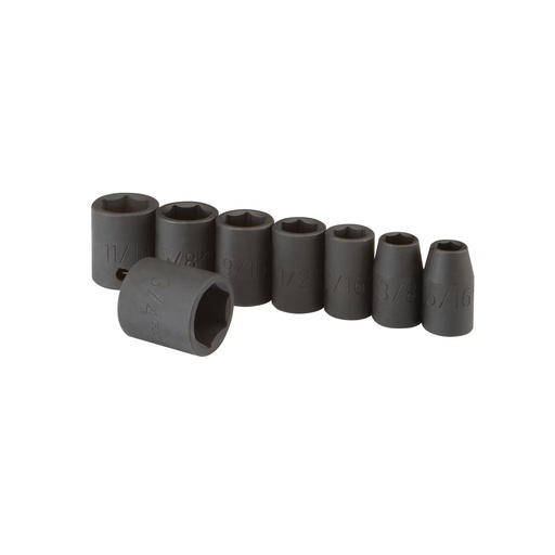 [AISO93S] IMPACT SOCKET SET 3/8 8 PCS