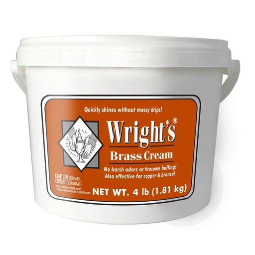 [430000216] WRIGHTS BRASS CREAM 4LB