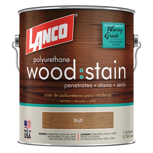 [WS6584] LANCO W/STAIN BUFF GL