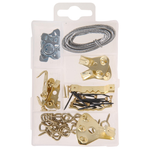[130200] KIT PICTURE HANGERS H/D ASSTD.