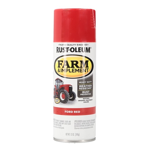 [1001835] FARM&IMPLEMENT FORD RED