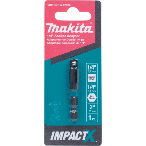[A-97025] MAKITA 1/4 SOCKET ADAPTER