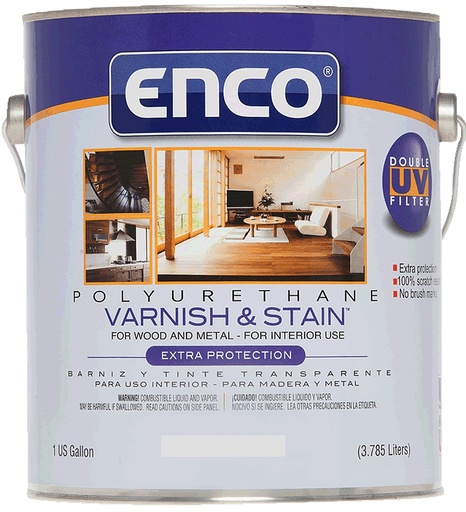 [420012043] ENCO VARNISH & STAIN WENGE GL.