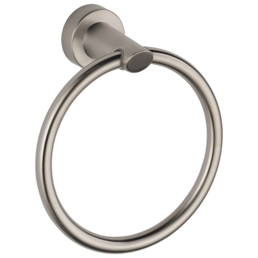 [77146-SS] DELTA GRAIL TOWEL RING S/S