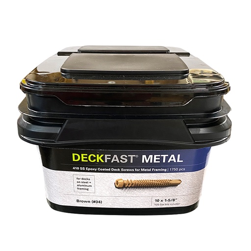 [MTR34Q10162] D/FASTMETAL 10X1-5/8 BROWN 1,750