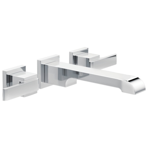 [T3567LFWL] DELTA MEZCL.LAV.2HNDL WALL/M CHR