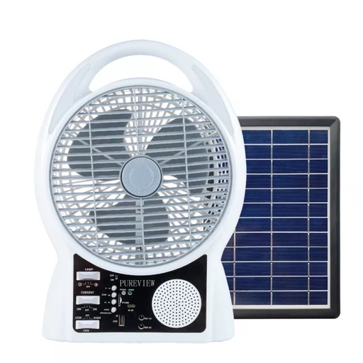 [455007320] ABANICO SOLAR MESA # AM-288N