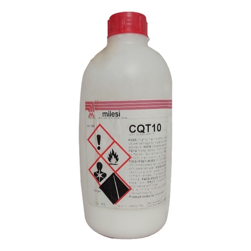 [CQT1001] MILESI DRY GLAZE WHITE 1 LT.