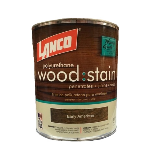 [WS7065] LANCO W/STAIN E. AMERICAN QT.