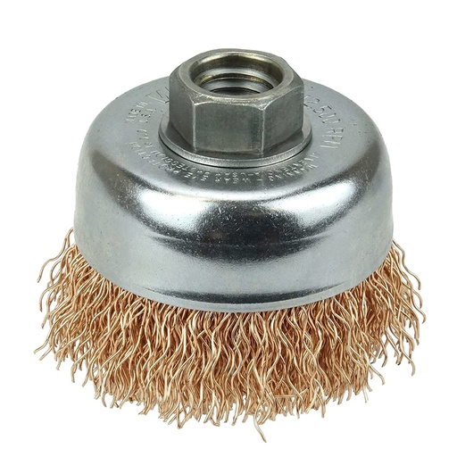 [475010379] DARIX CRIMPED CUP BRUSH 3"X5/8"