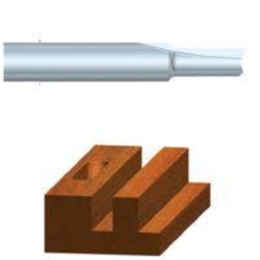 [475003365] V/A CUCHILLA ROU 3/8X1"" #23105
