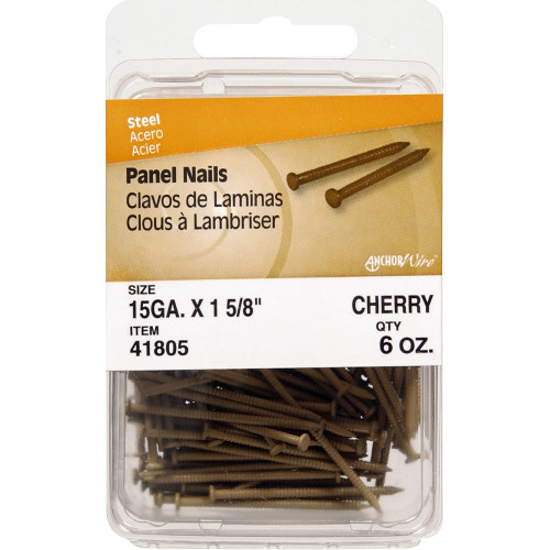 [41805] PANEL NAILS 15GA  1-5/8 6OZ CHER