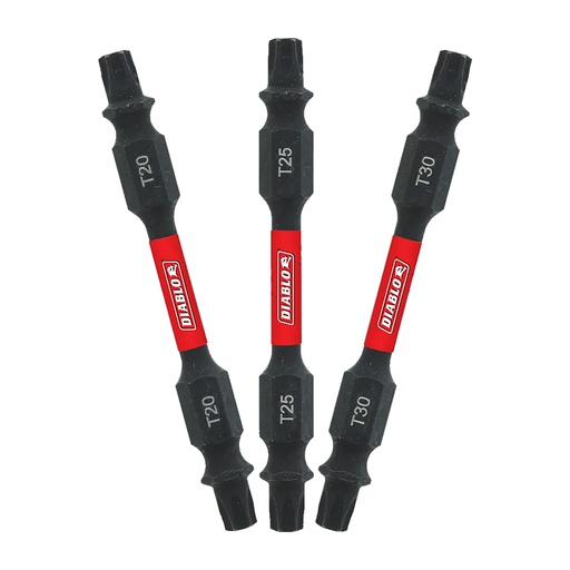 [DDETV25S3] DB DOUBLE END INSERT BIT T 3PK